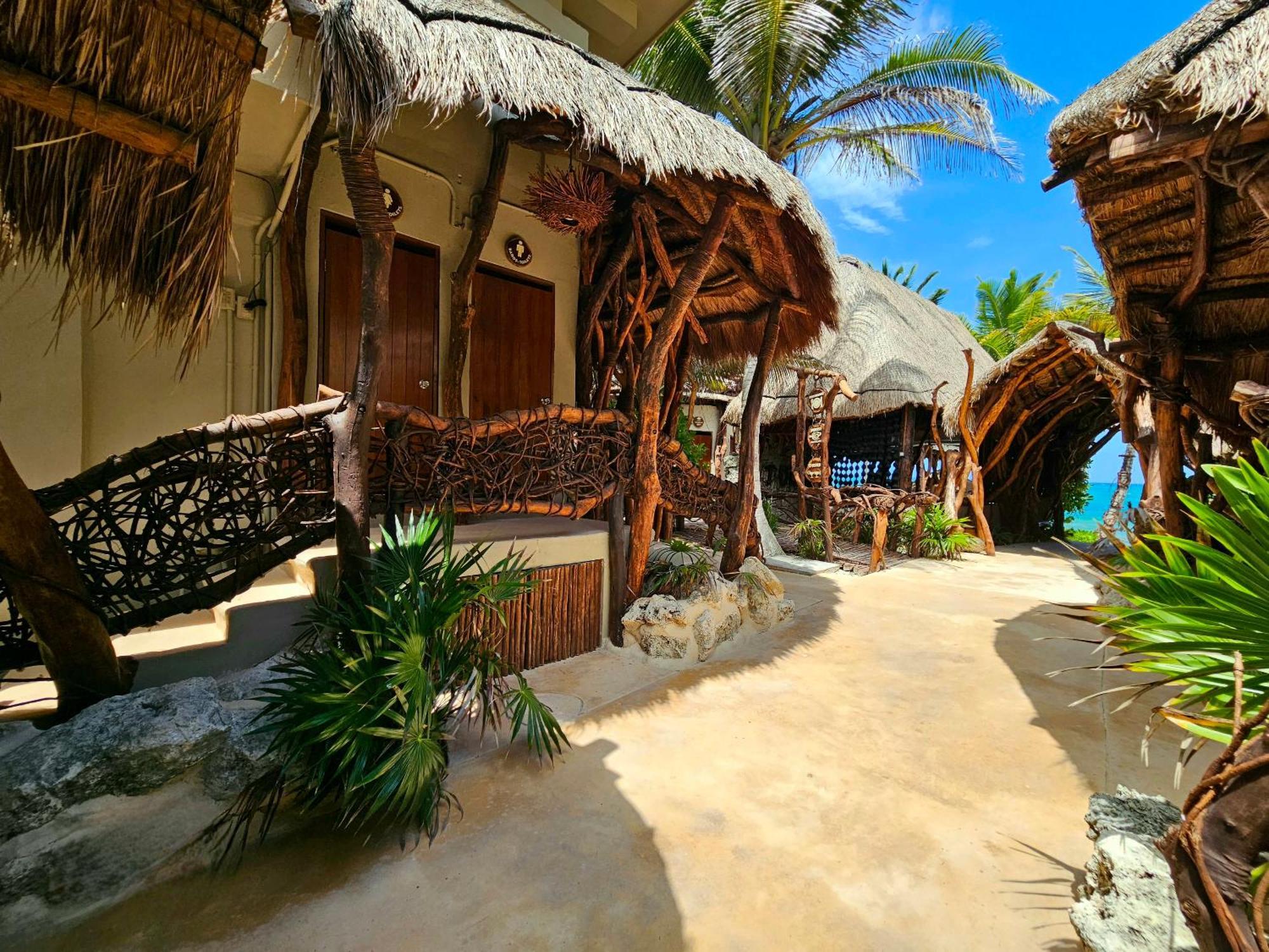 Cabanas Playa Condesa Tulum Exterior photo